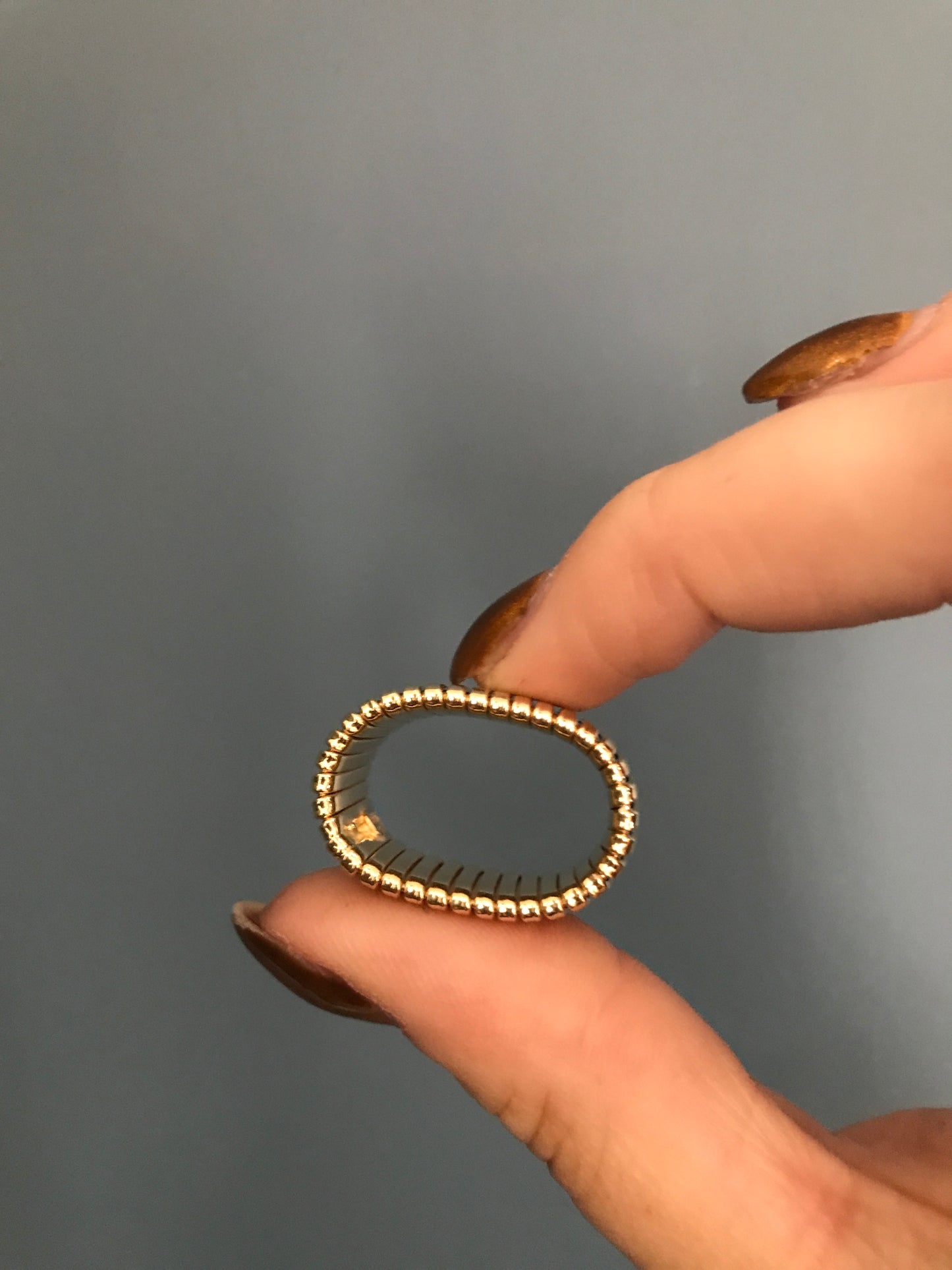 14ct Yellow Gold Fancy Wide Stretch Ring