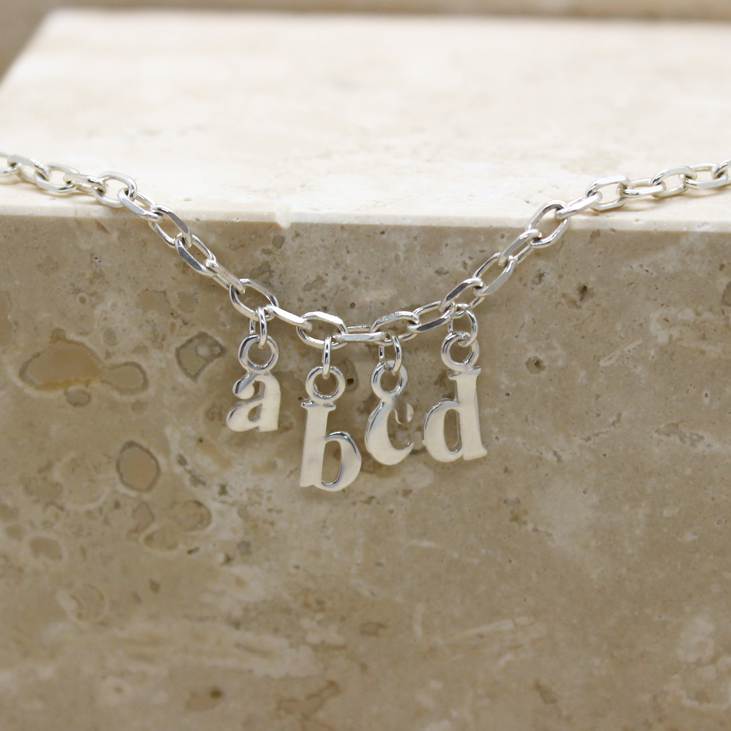 Baby initial charms