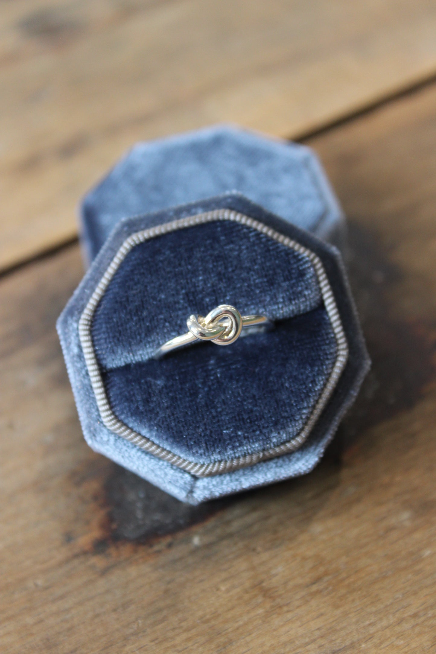 Silver Sailors Knot ring