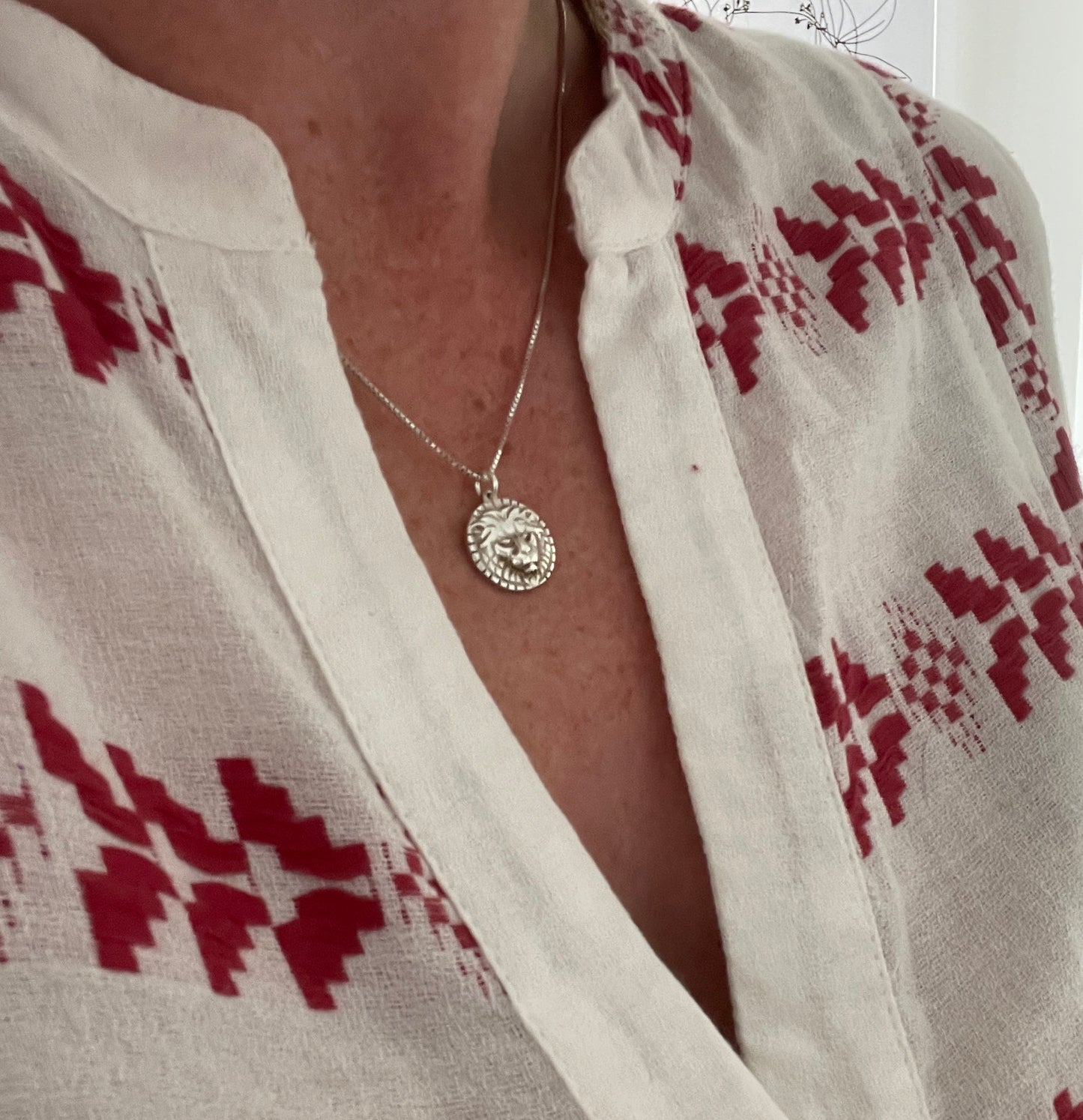 Handmade Leo Pendant