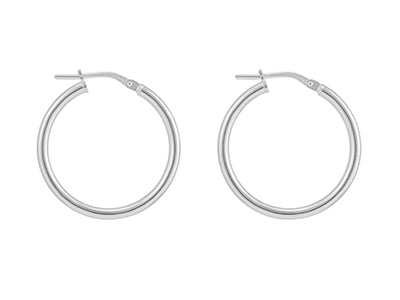 Silver Creole Everyday Hoop Earrings