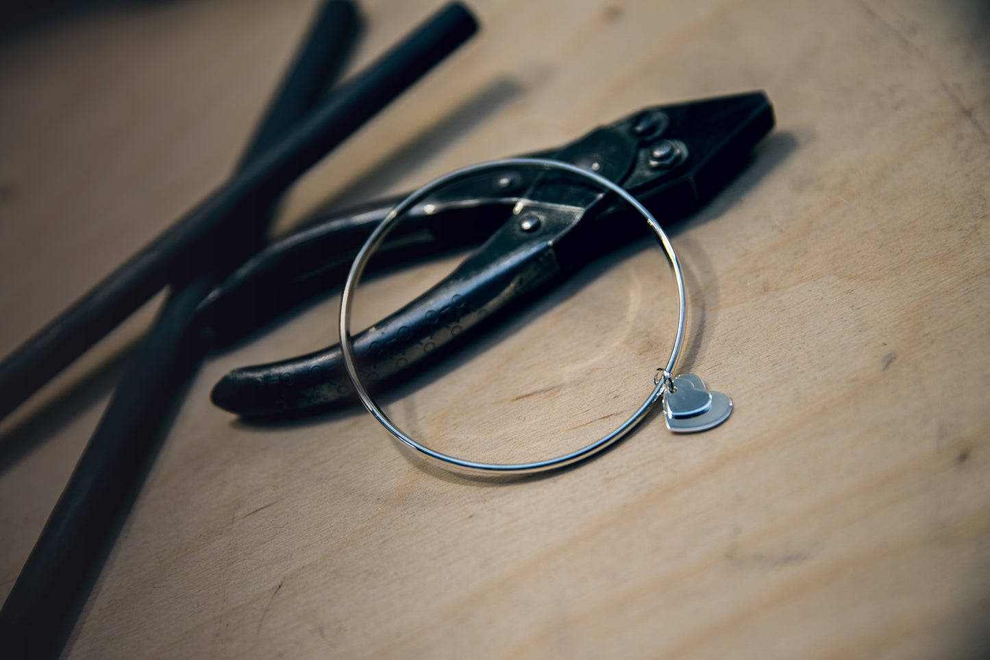 Silver Bangle Making