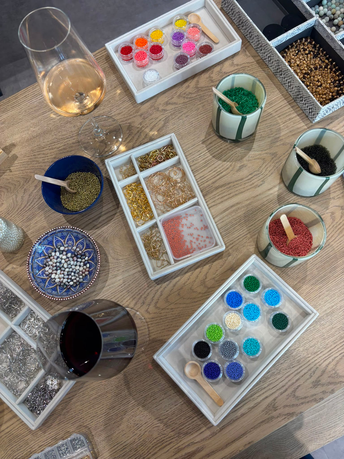 Beads & Wine Workshop