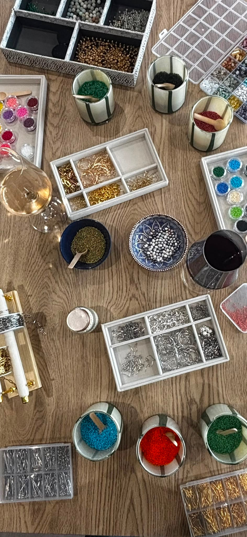Beads & Wine Workshop
