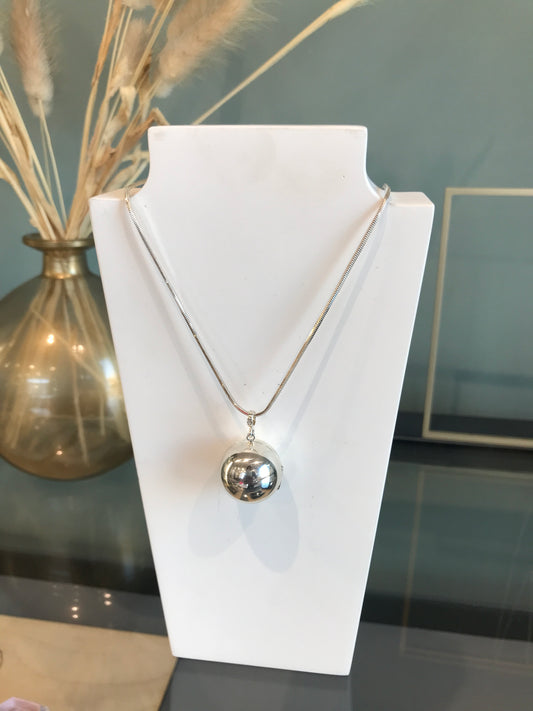 Silver Ball Locket