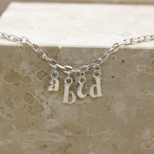 Baby initial charms
