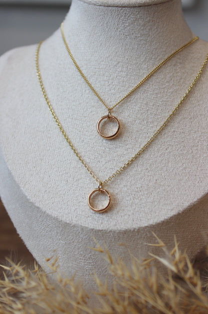 Transforming a Wedding Ring into Two Meaningful Pendants