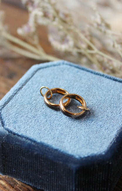 Transforming a Wedding Ring into Two Meaningful Pendants