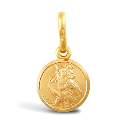 9ct Gold St Christopher Pendant