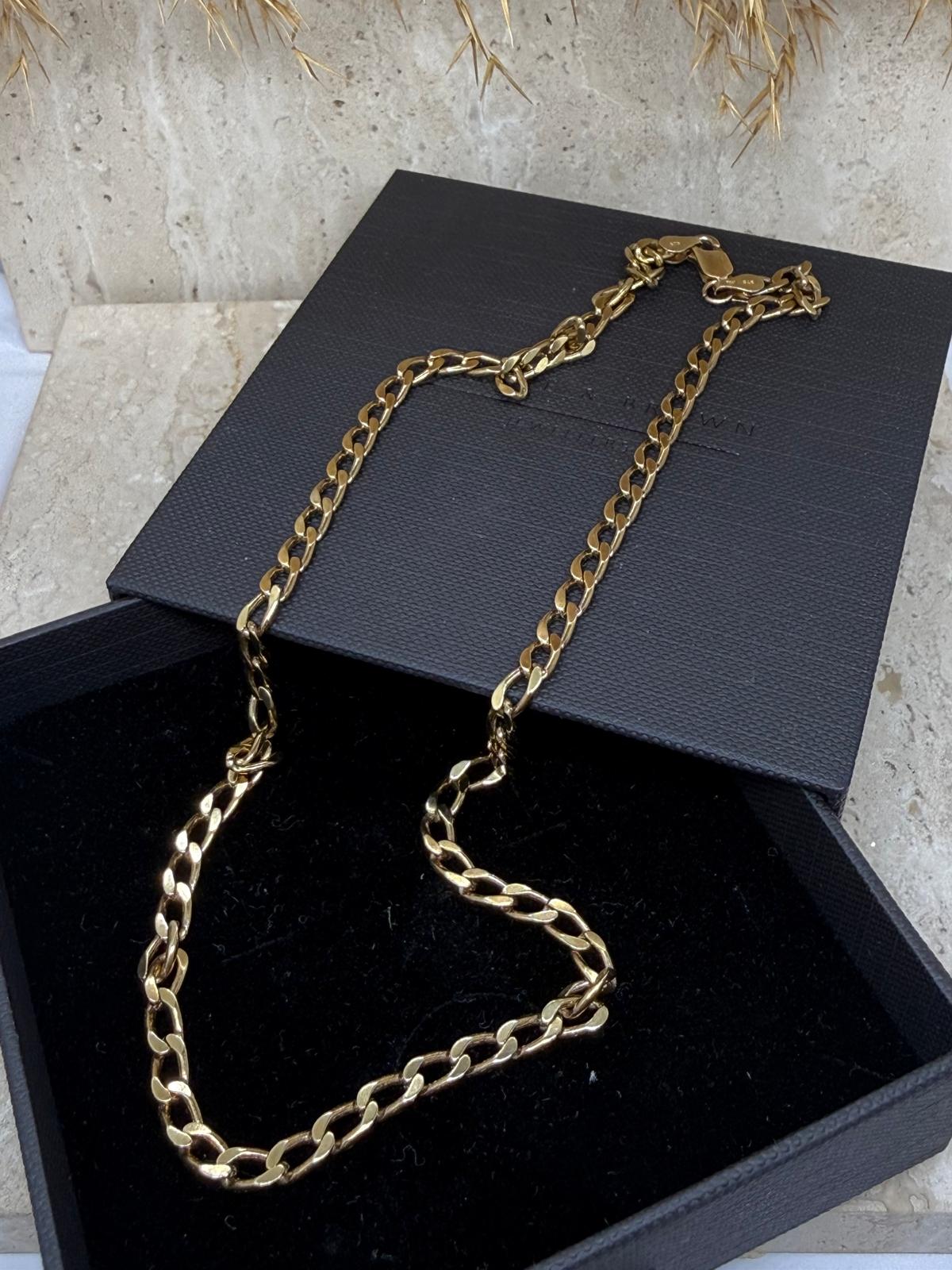 9ct Yellow Gold Curb Chain