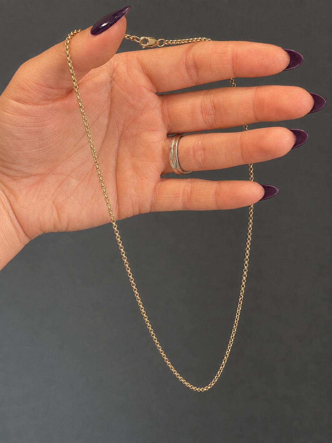 9ct Yellow Gold Belcher Chain