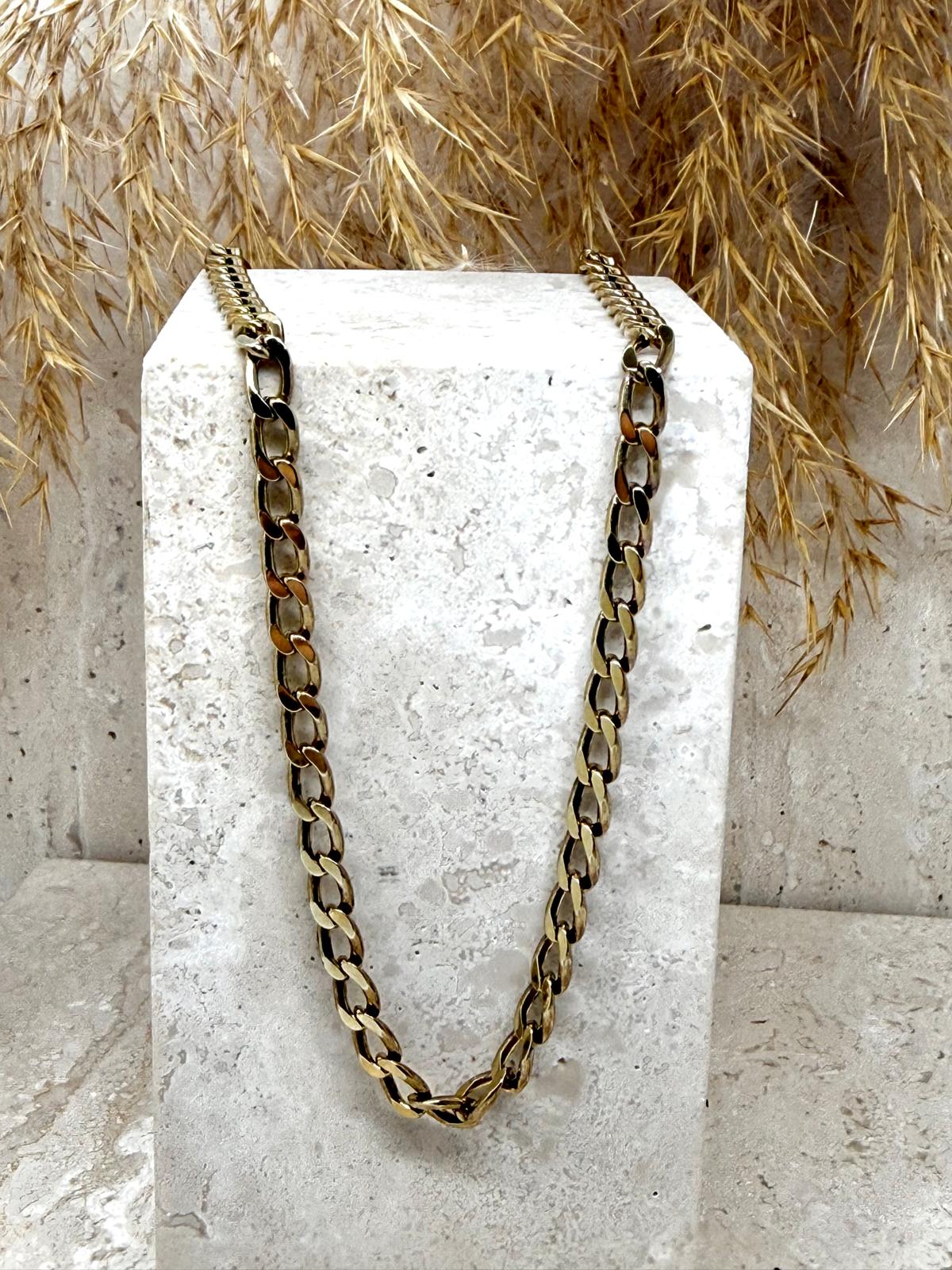 9ct Yellow Gold Curb Chain