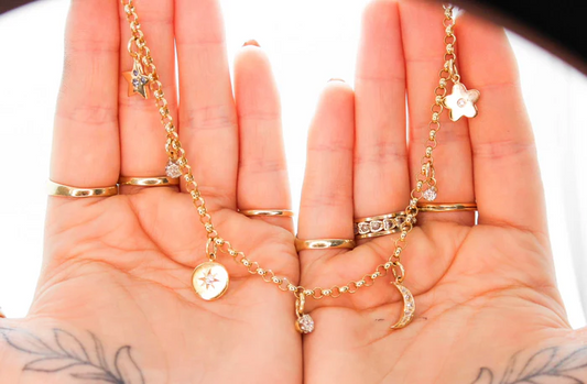 A Charming Remodelled Necklace