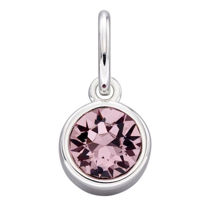 Crystal Rubover Birthstone Necklace