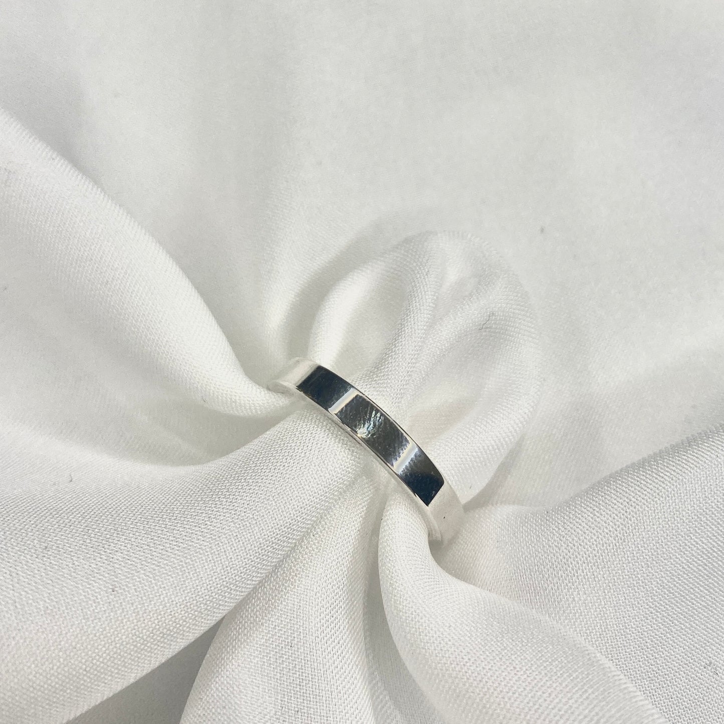 Silver 3mm Band