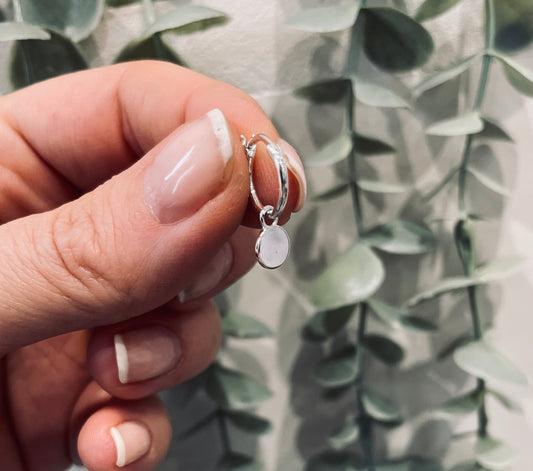 Disc Dotty Sleeper Earring