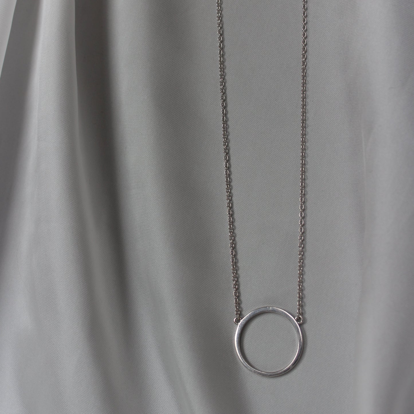 Open Hoop Necklace