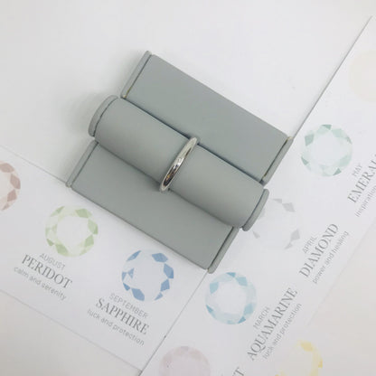 Birthstone Stacking Ring - April