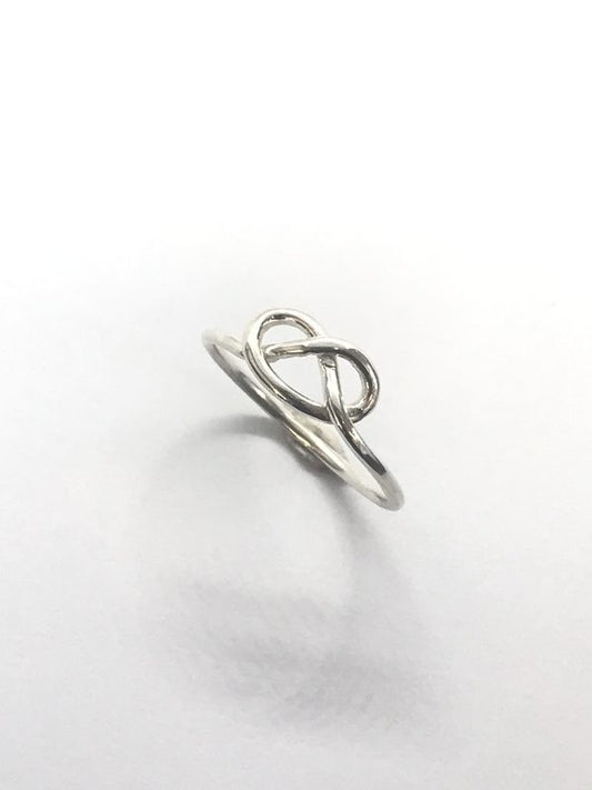 Silver Sailors Knot ring