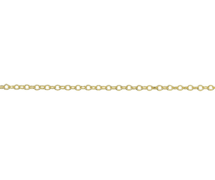 9ct Yellow Gold Trace Chain 16"