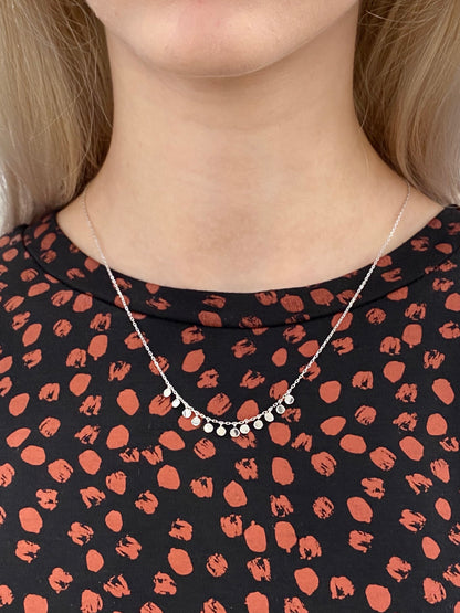 Dotty Silver Necklace